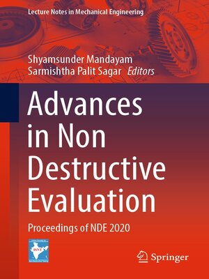 cover image of Advances in Non Destructive Evaluation